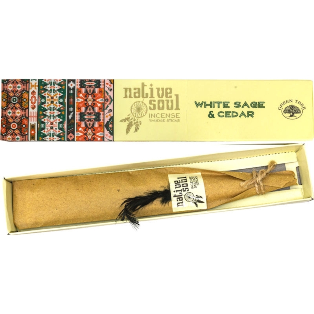 Native Soul White Sage & Cedar Incense Sticks